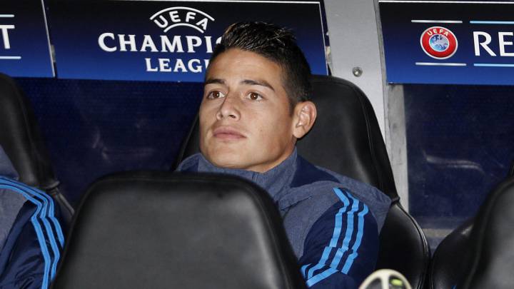 James, jugador del Real Madrid, será espiado por el Inter.