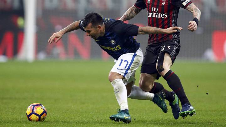 Gary Medel, jugador del Inter de Milán.
