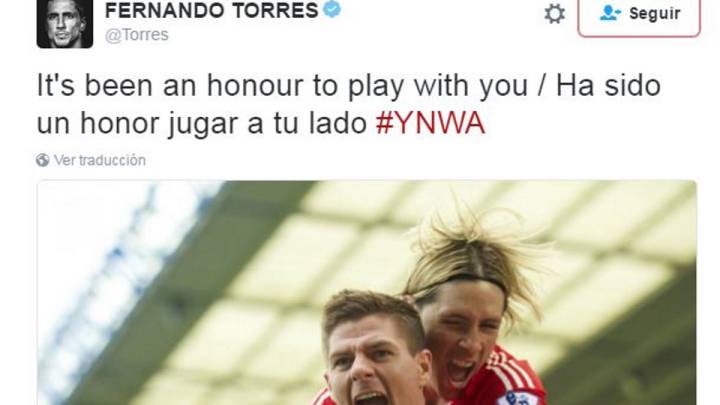 El mundo del fútbol se vuelca en la retirada de Gerrard
