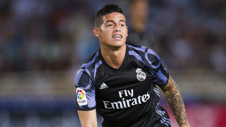 James ha participado en 11 partidos en lo que marcha de temporada, 5 de ellos de titular. Sólo Mariano, Coentrao y Casemiro (por lesión) han jugado menos. Mourinho le sigue queriendo.