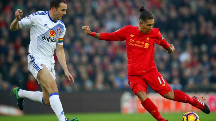 El Liverpool gana al Sunderland con goles de Origi y Milner