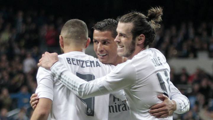 El Madrid se lleva la victoria en el 78% de partidos sin la BBC