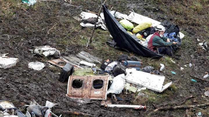 Halladas las dos cajas negras del avión del Chapecoense