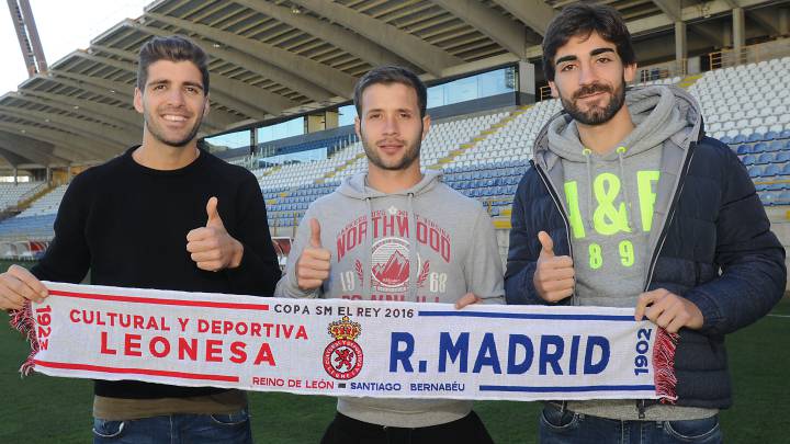 Los tres madridistas de la cultural: Iván González, Antonio Martínez y José León