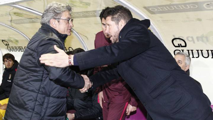 Simeone: "Ojalá Gaitán mantenga lo que ha mostrado hoy"