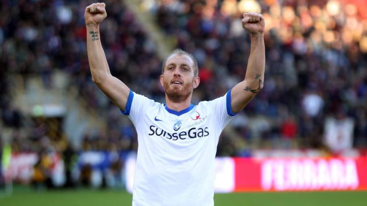 Masiello, jugador del Atalanta.