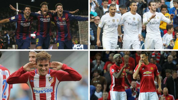 Candidatos al premio 'FIFA FIFPro World11 2016',