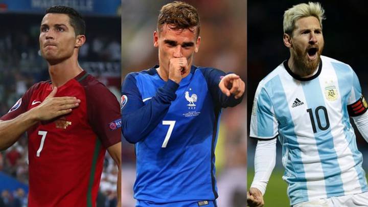 Cristiano, Griezmann y Messi, los finalistas al 'The Best'