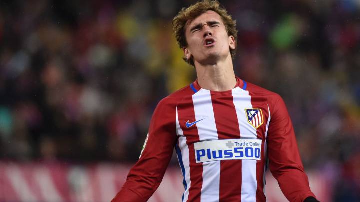 Griezmann se lameta por una ocasión de gol ante el Espanyol