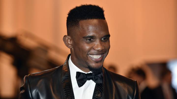 El delantero camerunés, Samuel Eto'o.