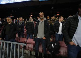 Klopp y el Liverpool estuvieron presentes en el Camp Nou