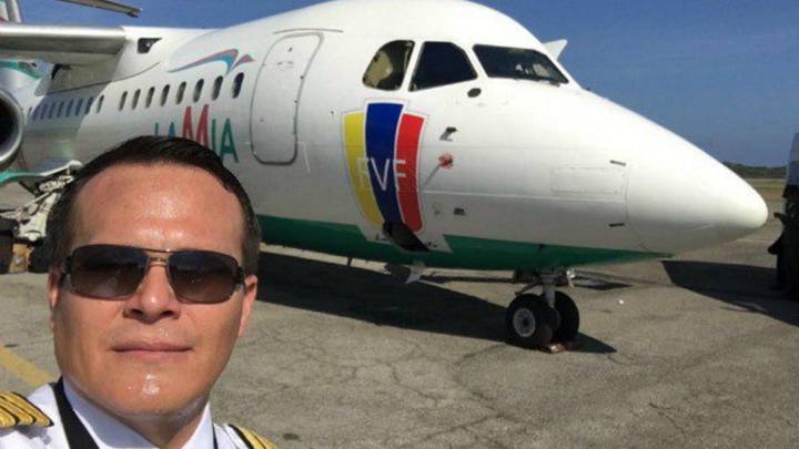 Miguel Quiroga, piloto del vuelo del Chapecoense.