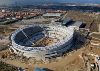 El Atlético de Madrid bautizará hoy al fin su nuevo estadio