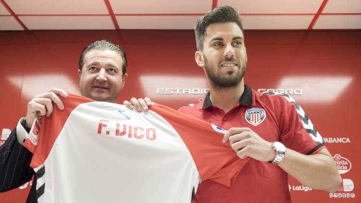 Fede Vico: "Estoy en el Lugo para relanzar mi carrera"
