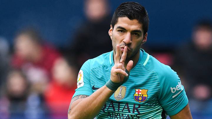 Suárez: “We're still going for the title; we're Barça”