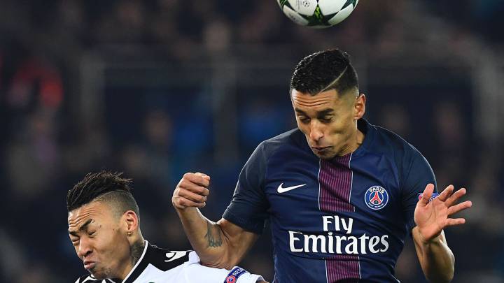 Marquinhos con el PSG.