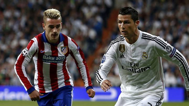 Griezmann y Cristiano.