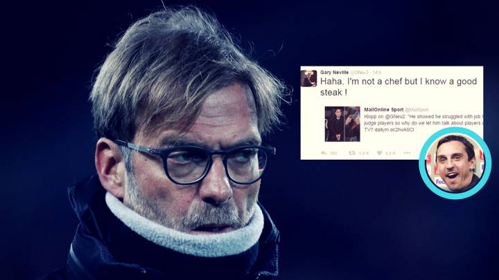 Klopp bawls out Gary Neville for glib remarks about Karius