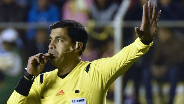 Enrique Cáceres, árbitro paraguayo.