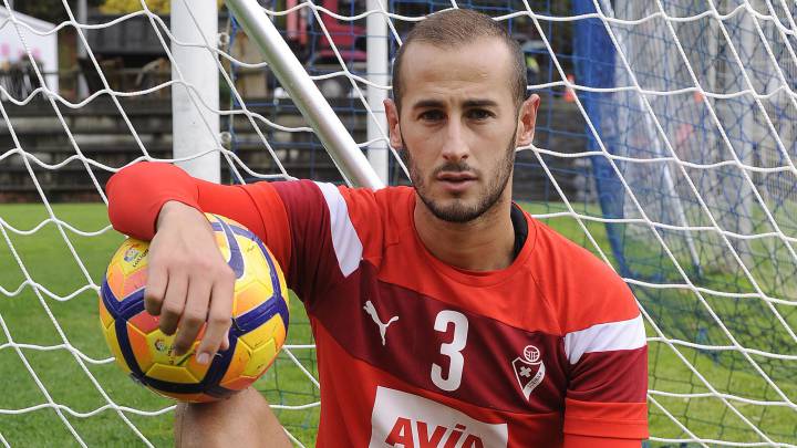 Alejandro Gálvez, jugador del Eibar.