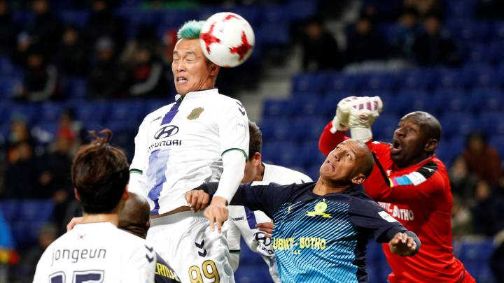 Kim Shinwook, jugador del Jeonbuk Hyundai.