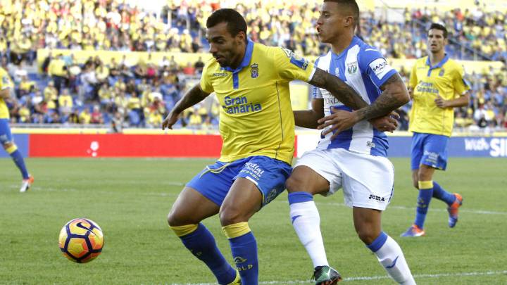 Macedo, jugador de Las Palmas.