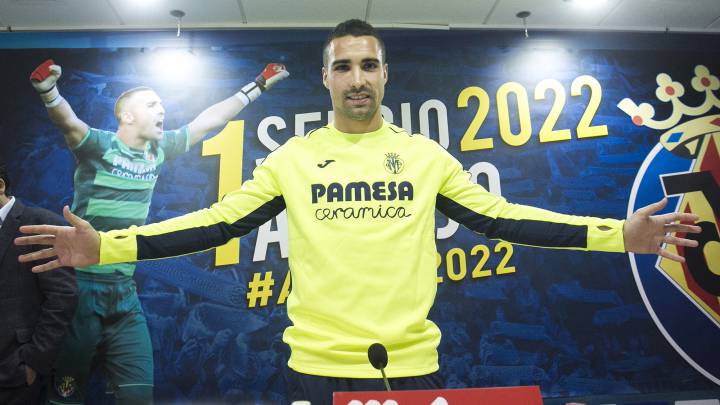 Renovación de Sergio Asenjo como portero del Villarreal hasta 2022.
