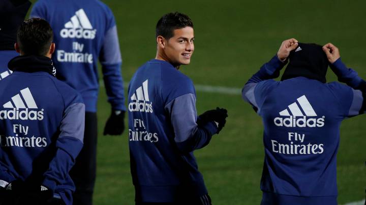 James Rodríguez remains resolute: "I'm happy at Real Madrid"