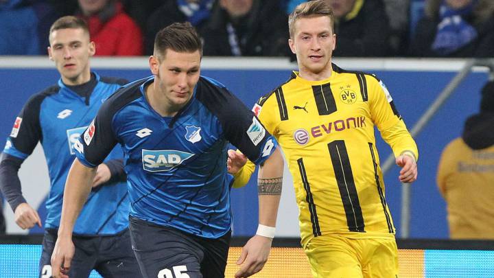 El Dortmund rescata un punto de visita con 10 jugadores