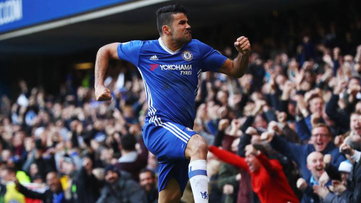 Diego Costa con el Chelsea.