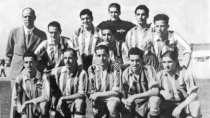 Plantilla del Atlético de Aviación.