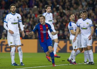 Alcacer finally gets his goal as Barça hammer Hercules