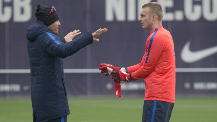 Luis Enrique libera a Ter Stegen para el partido ante el Hércules