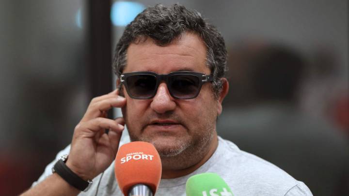 El representante de Zlatan Ibrahimovic, Mino Raiola.