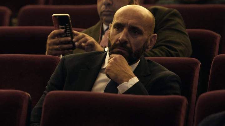 Monchi, en la junta general de accionistas del Sevilla.