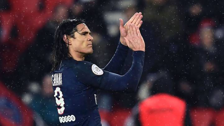 La increíble prima de Cavani si termina pichichi de la Ligue 1