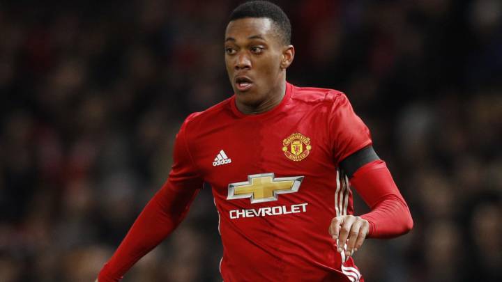 El Sevilla quiera la cesión del francés Anthony Martial