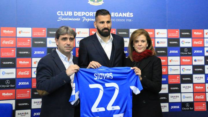 Siovas, presentado: “El Leganés es una familia, estoy feliz aquí”