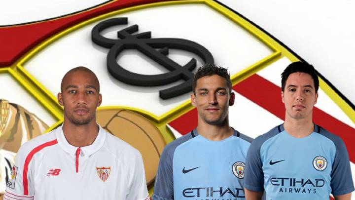 Jesús Navas y Samir Nasri serían claves para que el Manchester City fiche a N'Zonzi.