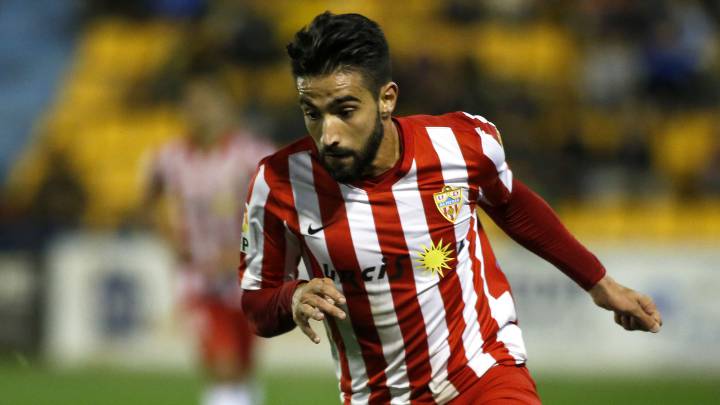 Chuli con el Almería.