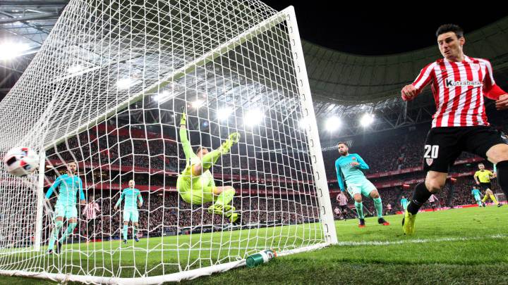 Así marcó Aduriz el 1-0.