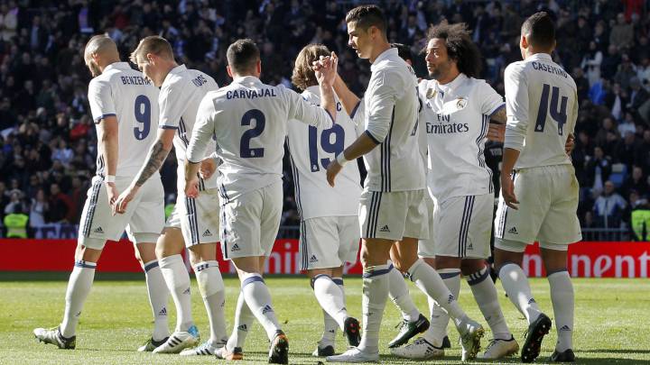 Real Madrid luce imponente