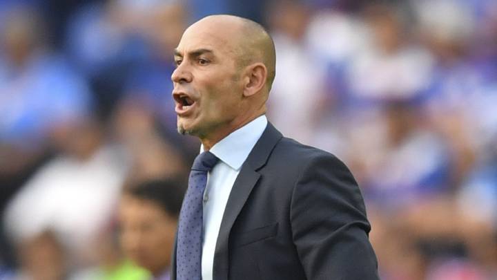 El entrenador español, Paco Jémez, durante un partido del Cruz Azul.