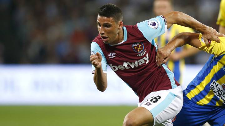 Calleri, jugador del West Ham