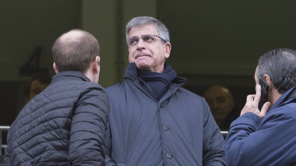 Jordi Mestre, tras el partido de Copa del Rey entre el Barça y el Athletic.