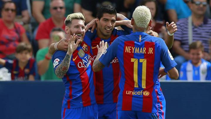 Messi-Neymar-Suárez: 300 goles desde la temporada 2014-15
