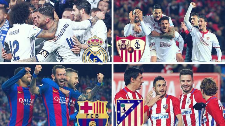 The race for LaLiga: how the fixture list looks for each club