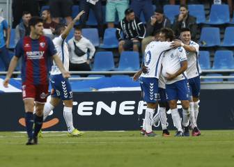 El Tenerife firma la mejor primera vuelta en cuatro años