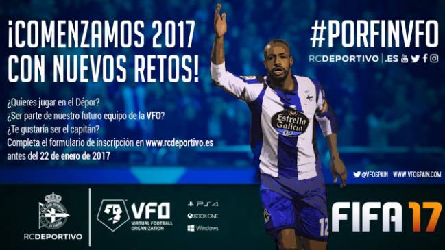 El Deportivo anuncia que formará su equipo e Sports