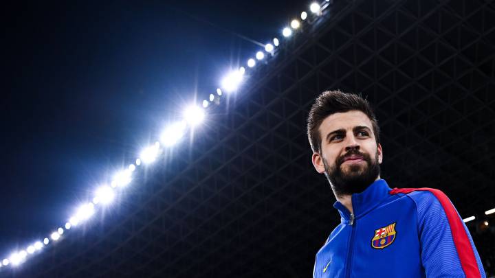 El central del Barcelona, Gerard Piqué.